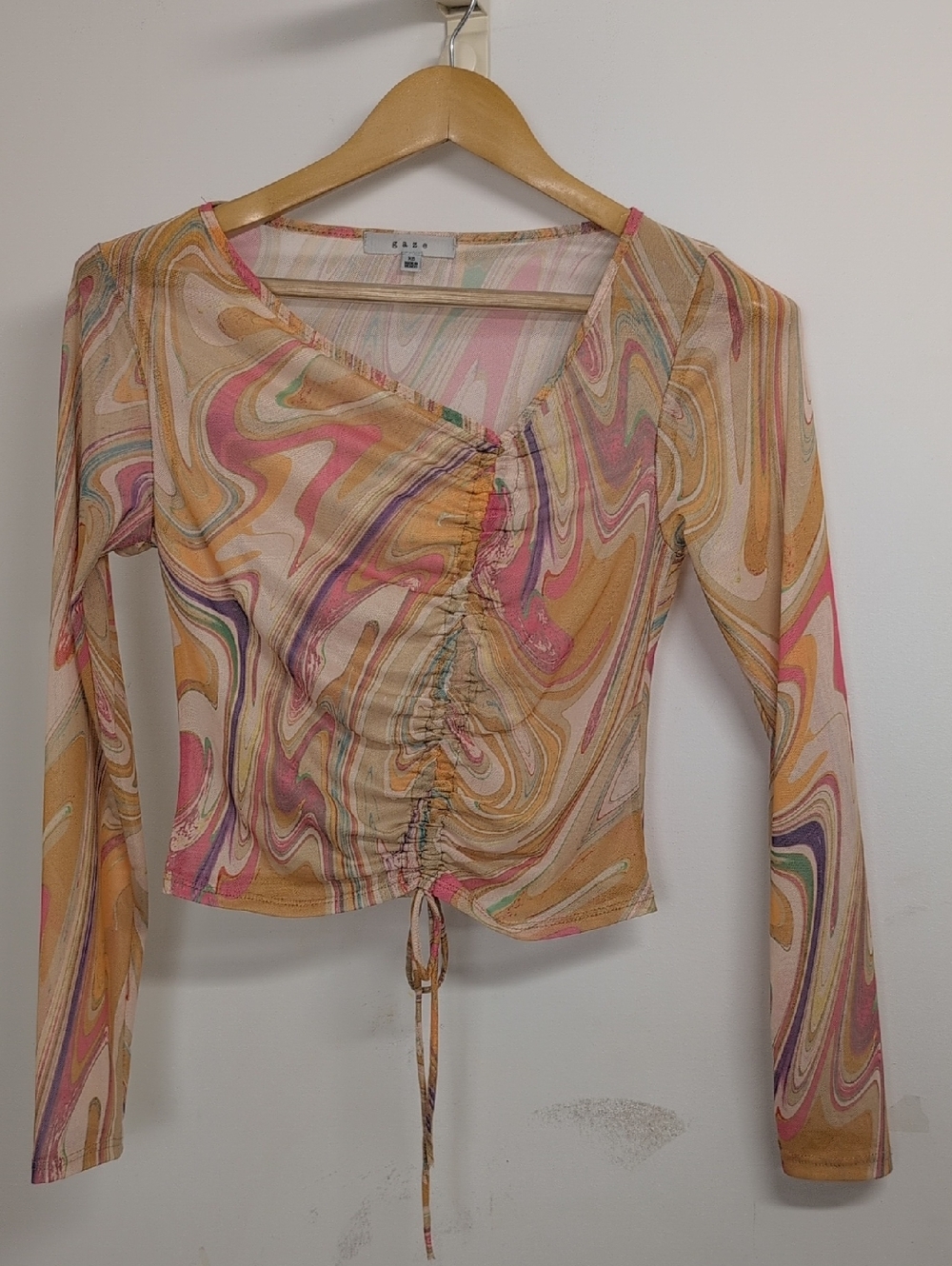 GAZE Y2K TOP SIZE X SMALL